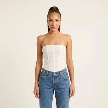 Elva Sculpt Top